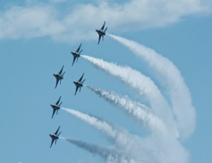 Thunderbirds delta formation-5852