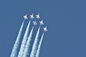 Thunderbirds delta loop-5910