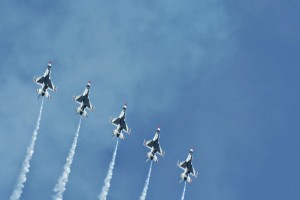 Thunderbirds diagonal five-5777