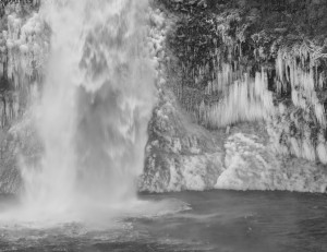 Horsetail Falls-5024-BW