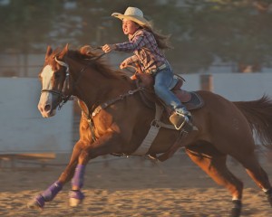 McMinnville Rodeo-Barrel Racing-4589