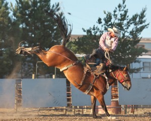 McMinnville Rodeo-Saddle Bronc Riding-4424