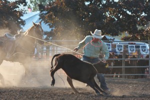 McMinnville Rodeo-Tie Down Roping-4265