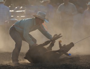 McMinnville Rodeo-Tie Down Roping-4271