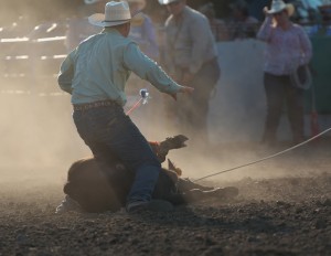 McMinnville Rodeo-Tie Down Roping-4275